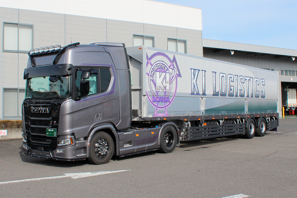 大型トレーラーウイング車｜株式会社ケイアイ物流（福島）
